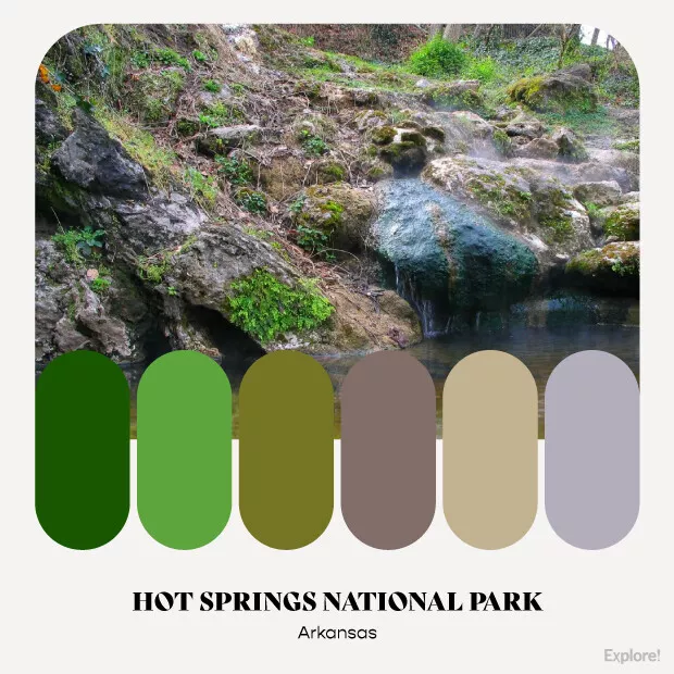 Trending USA National Park Color Palettes - Explore Worldwide